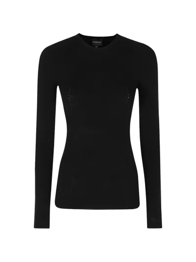 Herskind Camil Long-sleeve T-shirt In 블랙