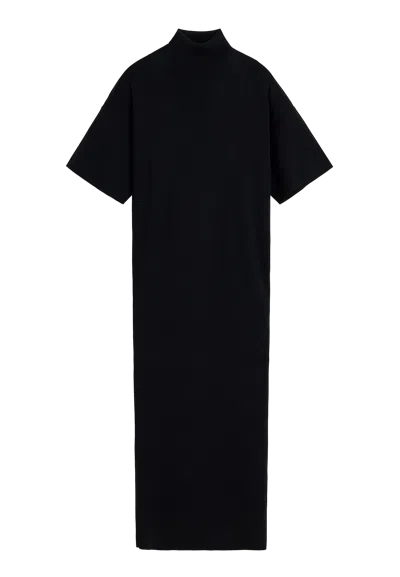 Herskind Elegant Synthetic Blend Dress In Black