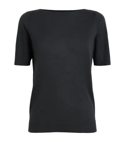 Herskind Cashmere Emanuelle T-shirt In Blue