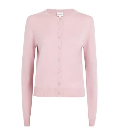 Herskind Cashmere Roselle Cardigan In Pink