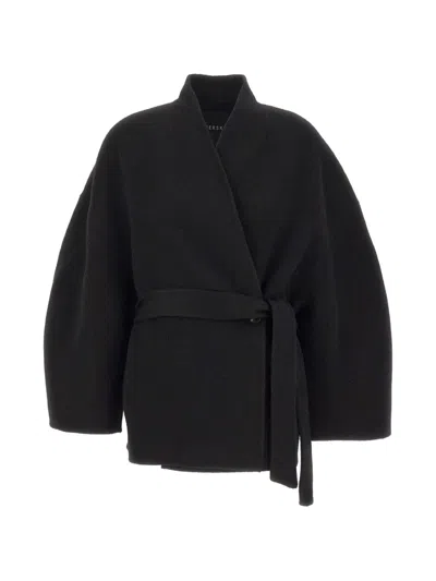 Herskind Clara Cocoon-sleeve Jacket In Black