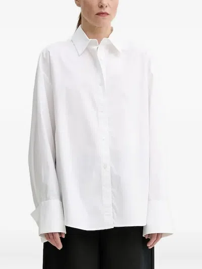 Herskind Cuff-detail Shirt In White