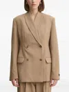 Herskind Double-breasted Buttoned Blazer In Neutral