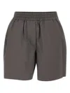 Herskind Elasticated-waist Shorts In Gray