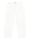Herskind Buttoned Wide-leg Jeans In White