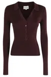 Herskind Oscar Knit Blouse In Black