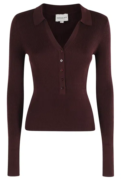 HERSKIND FINN KNIT BLOUSE