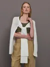 Herskind Gabrielle Knit Cape In White