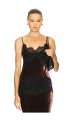 Herskind Gilly Silk Blend Top In Brown