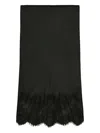 Herskind Herbert Lace-trimmed Satin Midi Skirt