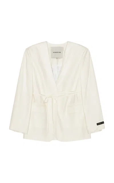 Herskind Indiana Oversized Blazer In White