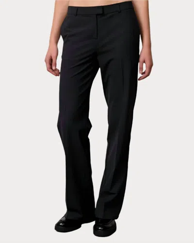 Herskind Jack Trouser Pants In Black In Animal Print