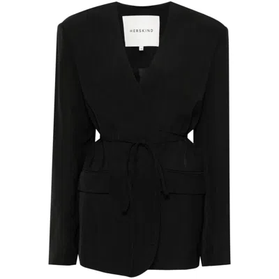 Herskind Black Jackets In Multicolor