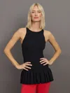 Herskind Jean Knit Top In Black