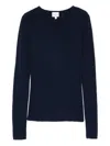 Herskind Knit Long-sleeved T-shirt In Blue