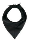 Herskind Leather Scarf In Pattern