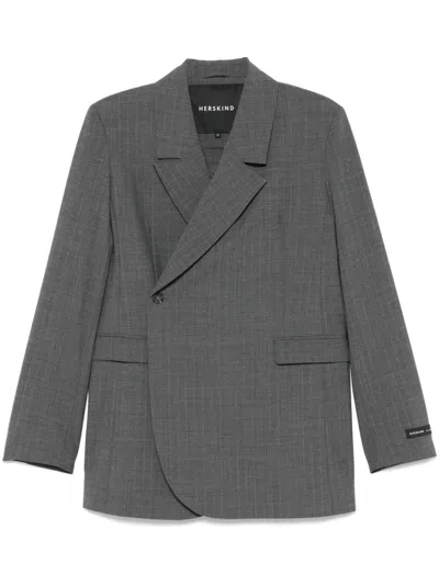 Herskind Yves Blazer In Grey