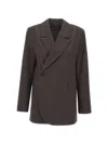 Herskind Lillith Oversized Blazer In Gray