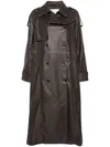 Herskind Lima Trench Coat In Brown