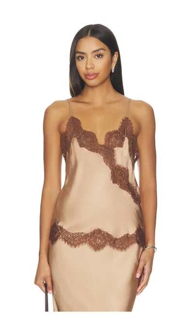 Herskind Little Top In Metallic Copper