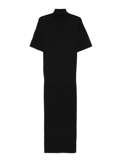 Herskind Elegant Synthetic Blend Dress In Black