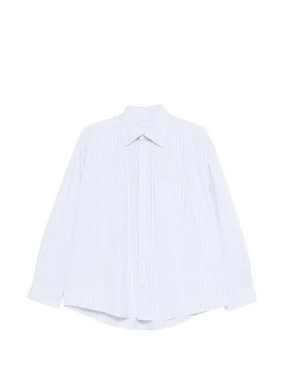 Herskind Lorenzo Cotton Shirt In Blue