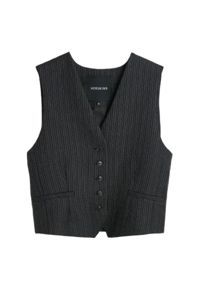 Herskind Mister Vest In Black