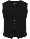 Herskind Mister Waistcoat In Blue