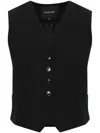 Herskind Mister Waistcoat In Blue