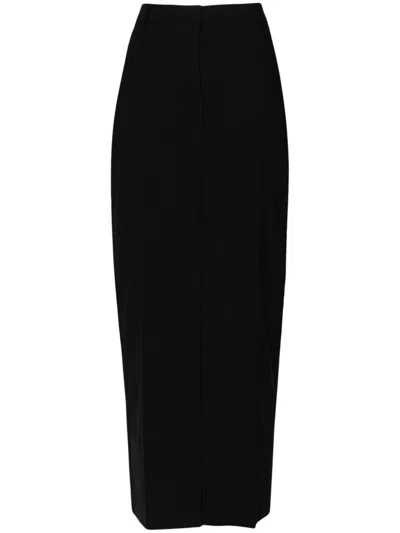 Herskind Nina Tailored Maxi Skirt In Blue