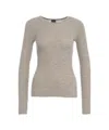 Herskind Nova' Ribbed Sweater In Gray