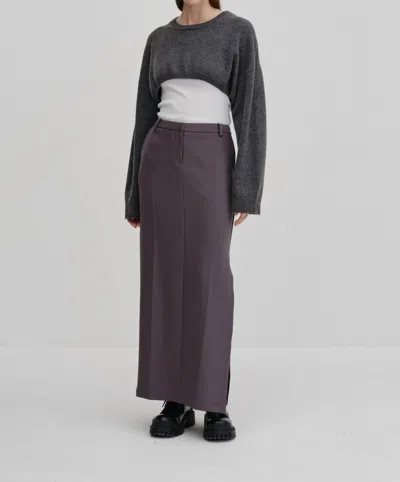 Herskind Nuna Skirt In Steel Grey