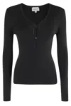 Herskind Oscar Knit Blouse In Black