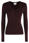 Herskind Oscar Knit Blouse In Black