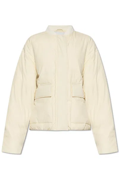 Herskind Manu Puffer Jacket In Beige