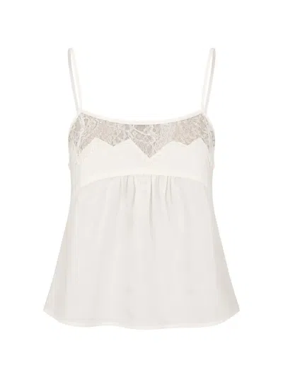 Herskind Paulo Lace-trim Top In Multi