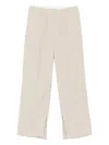 Herskind Pleat-detailed Trousers In Neutrals