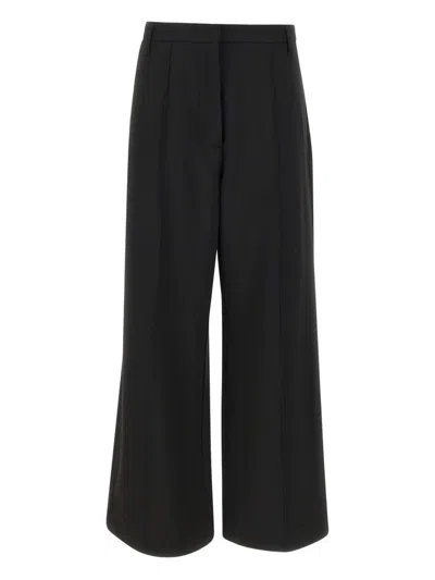 Herskind Pleated Palazzo Pants In Black