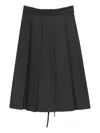 Herskind Pleated Skirt In Black