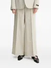 Herskind Pleated Wide-leg Trousers In Multi