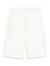 Herskind Pressed-crease Shorts In Neutrals