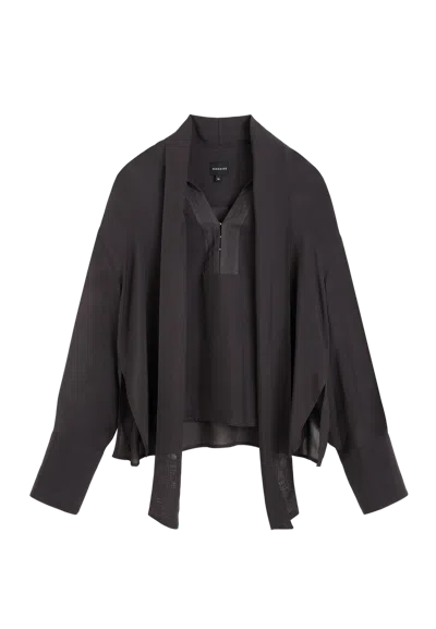 Herskind Prudence Blouse In Gray