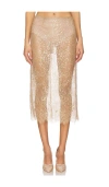 Herskind Risa Midi Skirt In 米色