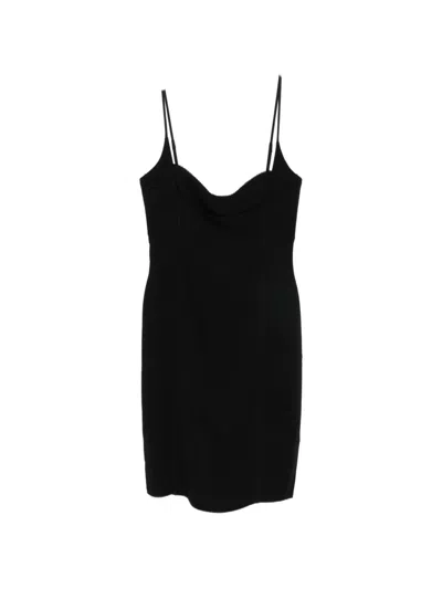 Herskind Roselini Stitched-detail Dress In Black