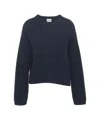 Herskind Sabby' Ribbed Sweater In Black