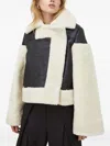 Herskind Shearling Panelled Jacket In Black