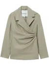 Herskind Single-breasted Blazer In 中性色