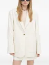 Herskind Single-breasted Blazer In White
