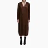Herskind Steffy Dress In Dark Chocolate In Multi
