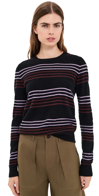 Herskind Thea Cashmere Sweater Black Stripe